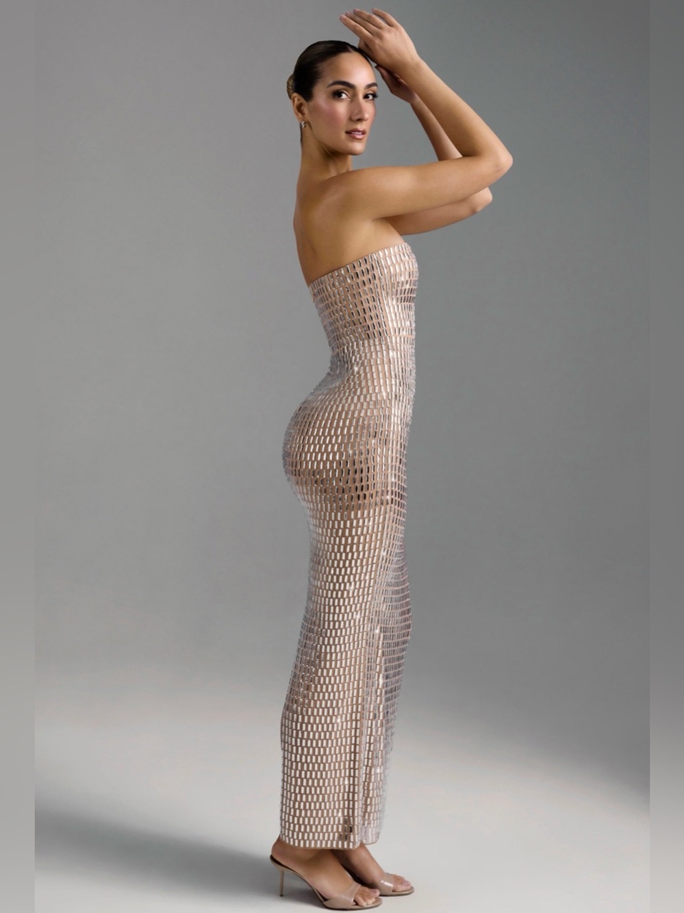 Oh Polly Amaya Embellished Maxi Dress - Picture 4 of 8